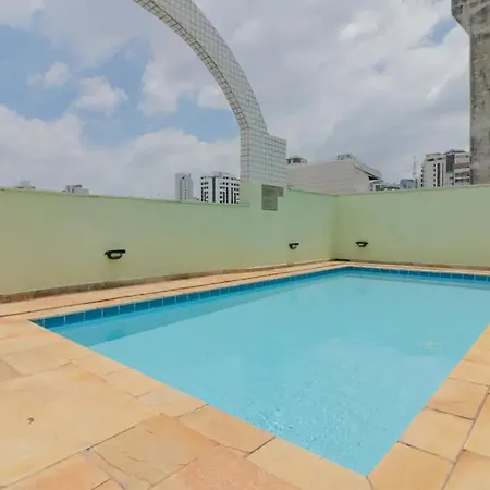 Jardins/Ibira Ar Condicionado Piscina Academia Apartment Sao Paulo Exterior photo
